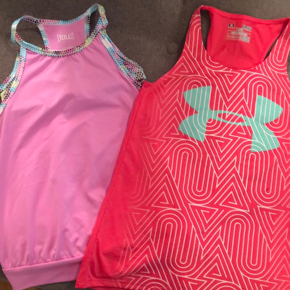Girls workout tank tops